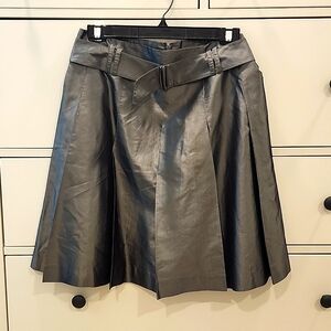 Kenneth Cole slate grey pleated skirt, size 4.